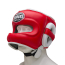 Шлем боксерский LEADERS LS с бамперной защитой RD/WH