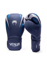 Перчатки боксерские Venum Hurricane Midnight Blue/White