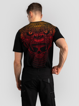 Футболка Venum Quetzal Fury Black/Fury Red/Tangerine