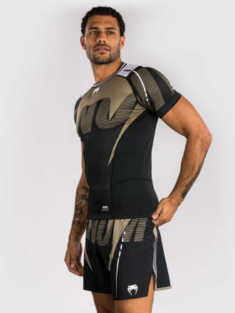 Рашгард Venum Adrenaline Black/Sand S/S