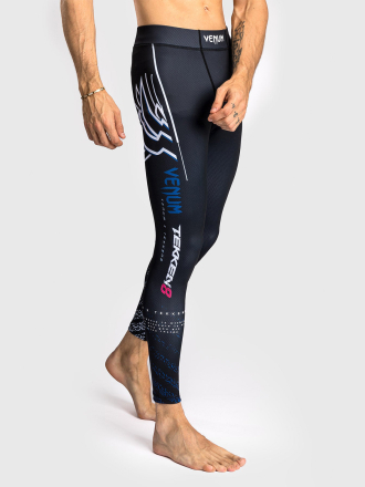Тайтсы Venum x Tekken Jin Black/White