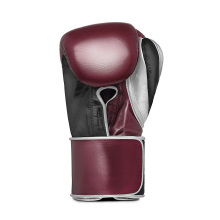 Перчатки боксерские LEADERS LEAD Series Long Velcro  RD/BK/SIL