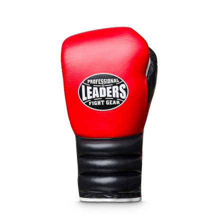 Перчатки боксерские LEADERS LEAD SERIES на шнуровке
