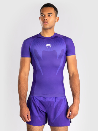 Рашгард Venum No Gi Purple S/S