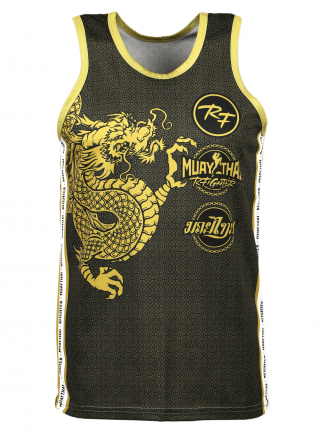 Майка REYVEL DRAGON чёрно-зелёная