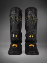 Щитки Venum Serpenti Black/Silver/Gold