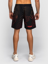 Шорты спортивные Venum Quetzal Fury Black/Fury Red/Tangerine