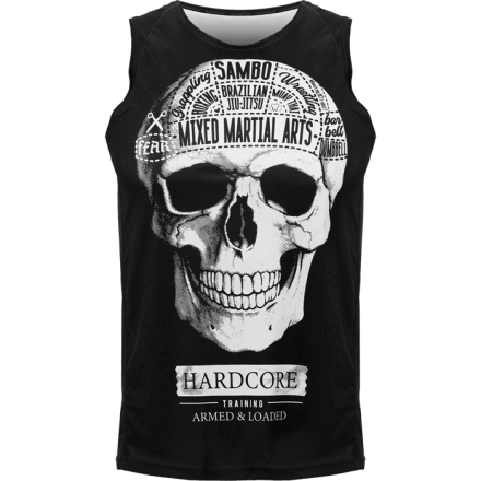 Тренировочная майка Hardcore Training Fear Zone Black
