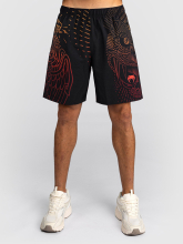 Шорты спортивные Venum Quetzal Fury Black/Fury Red/Tangerine