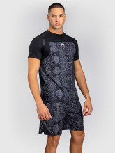 Футболка спортивная Venum G-Fit Scales Black/Charcoal Grey