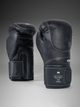 Перчатки боксерские Venum Impact Evo Scales Midnight Blue