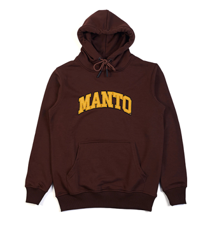 Худи MANTO LABEL VARSITY brown