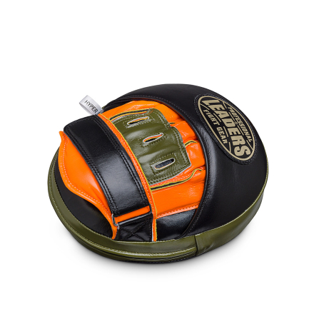 Лапы тренерские LEADERS MID-AIR HYPER BK/OR/OLV