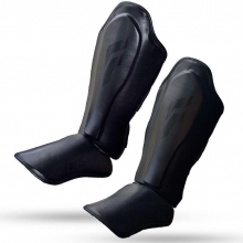 Защита голени Infinite Force Black Devil Кожа