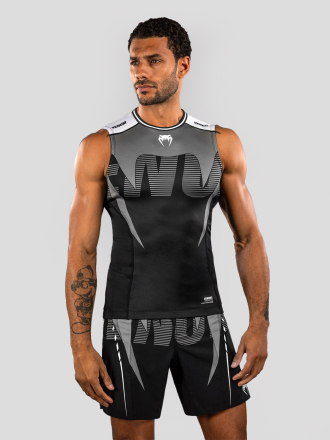 Рашгард Venum Adrenaline Black/Silver Grey S/L