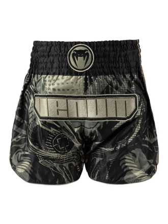 Шорты тайские Venum Invader Black/Sand