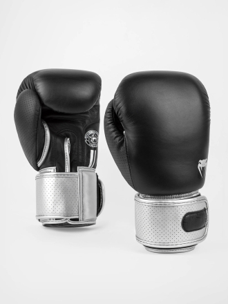 Перчатки боксерские Venum Power 2.0 Black/Silver