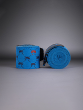 Бинты боксерские Venum Advanced Monogram Royal Blue 2.5 м