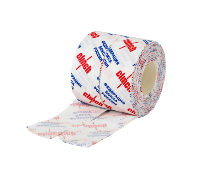 Тейп боксерский Clinch Boxing Tape ФБР (2 штуки)