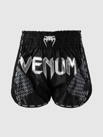Шорты тайские Venum Nexus Black/Silver
