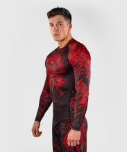 Рашгард Venum Wolf Atak Black/Red L/S