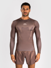 Рашгард Venum No Gi Chocolate Brown L/S
