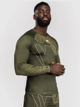 Рашгард Venum Serpenti Kaki/Bronze/Ivory L/S