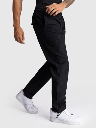 Брюки спортивные Venum Trooper Black/Forest Green