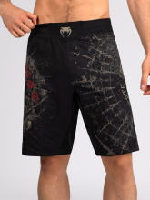Шорты ММА Venum Santa Muerte 5.0 Deep Black/Gold