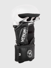 Перчатки ММА Venum Challenger 3.0 White/Black