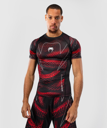 Рашгард Venum Matupa Black/Red/Silver S/S