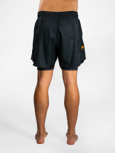 Шорты спортивные Venum x Chimaev Wild Borz Black/Grey/Gold