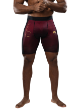 Шорты компрессионные Venum Tactical XT Black/Burgundy/Gold