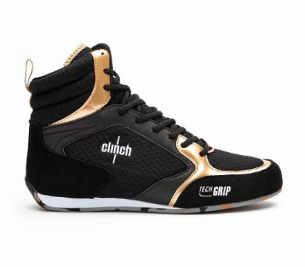 Боксерки CLINCH PUNCH 3.0 ЧЕРНО-БРОНЗОВЫЕ