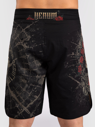 Шорты ММА Venum Santa Muerte 5.0 Deep Black/Gold
