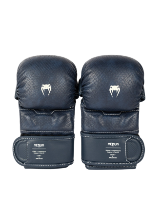 Перчатки ММА Venum Impact Evo Scales Midnight Blue