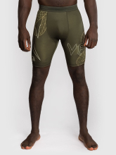 Шорты компрессионные Venum Serpenti Kaki/Bronze/Ivory