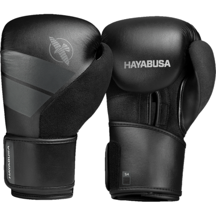 Перчатки боксерские Hayabusa S4 BOXING GLOVES BLACK