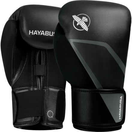 Боксерские Перчатки HAYABUSA E1 Boxing Gloves Black/Grey
