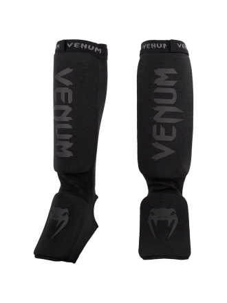 Щитки Venum Kontact Black/Black