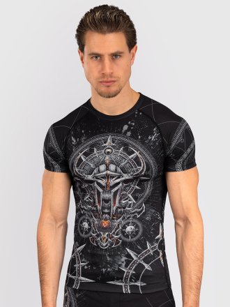 Рашгард Venum Gladiator 5.0 Black/Silver S/S