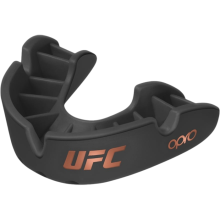 Детская боксерская капа OPRO Bronze Level UFC Black
