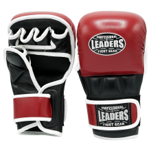 Перчатки MMA LEADERS SPARRING RD/BK