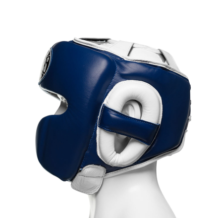 Шлем боксерский LEADERS LS MEX BL/WH Шлем боксерский LEADERS LS MEX BL/WH