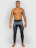 Тайтсы Venum No Gi Black/Silver Grey