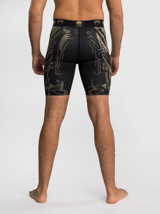 Шорты компрессионные Venum Invader Black/Sand